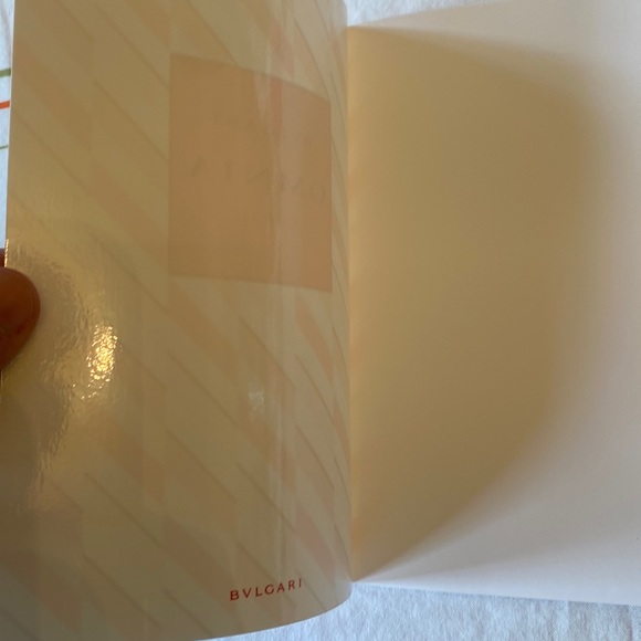 BRAND NEW Bulgari Paperback Notebook - RARE Luxury Designer Collector Item - Picture 4 of 4